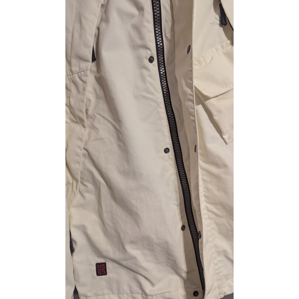 Vintage Nautica Windbreaker Spring Jacket Mens Size Medium 90’s Y2K Hooded W - Picture 10 of 16